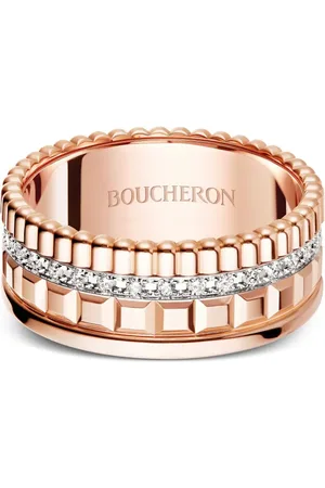 Boucheron Anillo Quatre Radiant en oro de 18kt con diamante