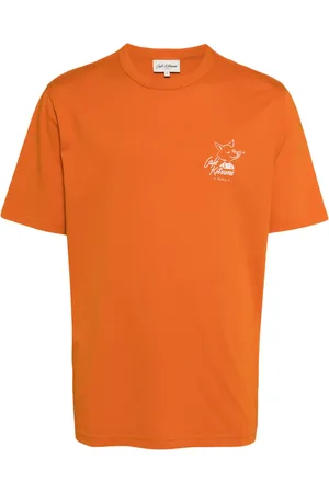Café Kitsuné Playera con logo estampado