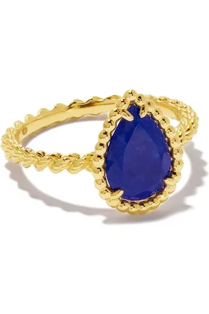 Boucheron Anillo Serpent Bohème con lapislázuli en oro 18kt