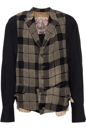 ZIGGY CHEN Blazer con botones y paneles