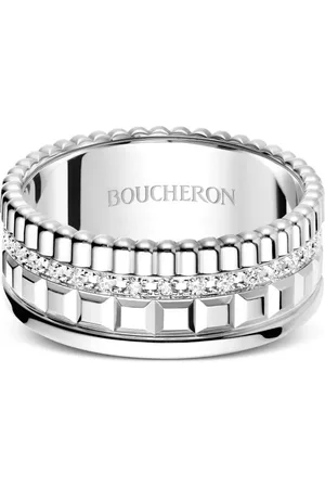 Boucheron Anillo Quatre Radiant en oro blanco de 18kt con diamante