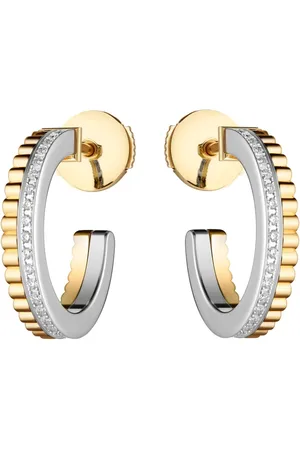 Boucheron Arracadas Quatre Radiant Edition en oro amarillo de 18kt con diamante