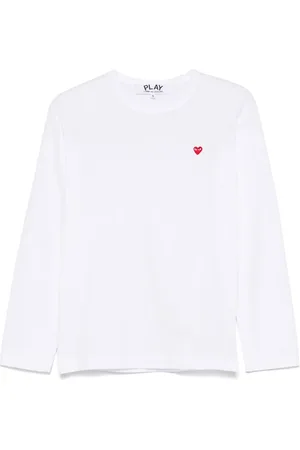 Comme des Garçons Playera con aplique del logo