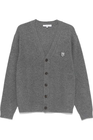 Maison Kitsuné Cárdigan con parche Bold Fox Head