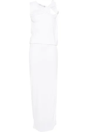 CHRISTOPHER ESBER Vestido largo de tejido jersey