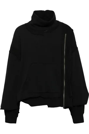 FACETASM Sudadera con diseño patchwork