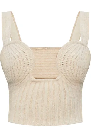 Cult Gaia Top tejido de crochet