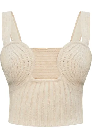 Cult Gaia Top tejido de crochet