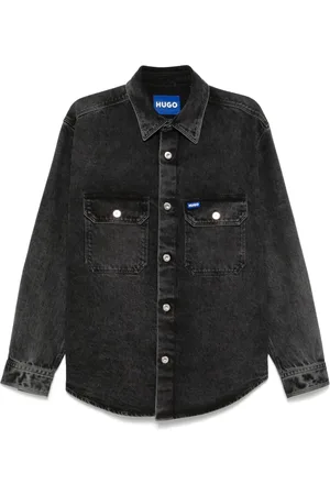 HUGO BOSS Camisa de mezclilla