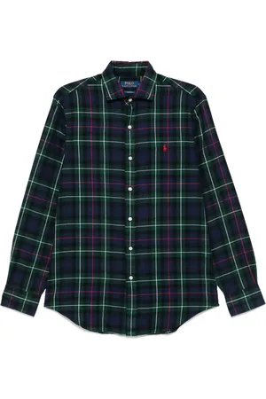 Ralph Lauren Camisa con cuadros estampados
