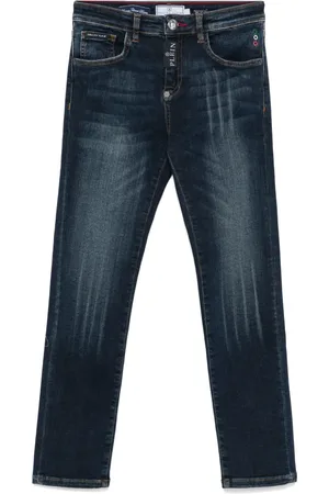 Philipp Plein Jeans rectos con bolsillos