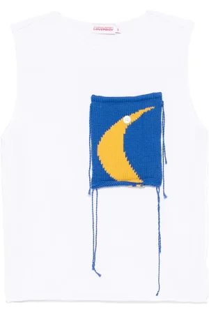 Charles Jeffrey Loverboy Top con bolsillo de parche