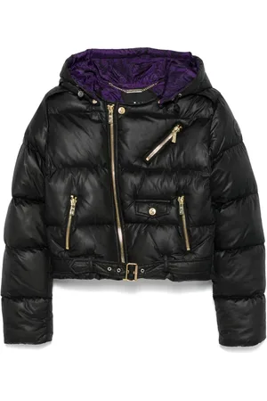 Roberto Cavalli Chamarra biker capitonada