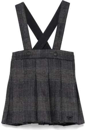 Emporio Armani Falda con motivo de cuadros