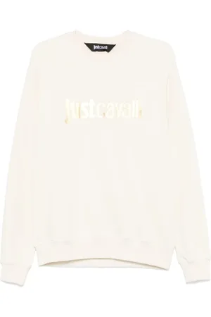 Roberto Cavalli Sudadera con logo estampado