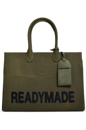 READYMADE Tote con logo estampado