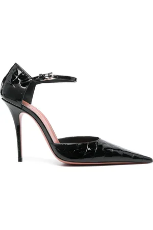 Amina Muaddi Zapatillas Barbara con tacón de 105mm