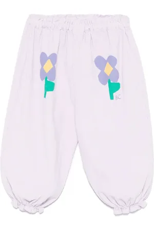 Bobo Choses Pantalones Pansy Flowers