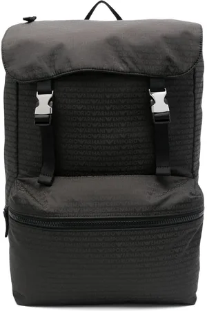 Emporio Armani Mochila con logo en jacquard