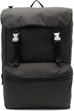 Emporio Armani Mochila con logo en jacquard