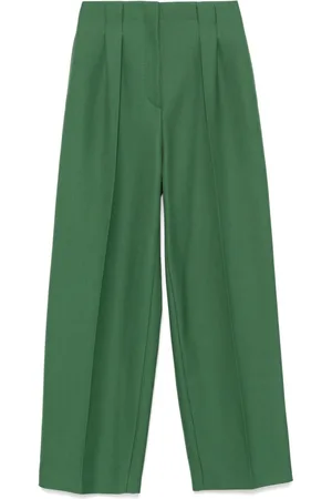Lacoste Pantalones con tiro alto