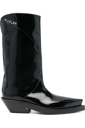 MUGLER Botas Santiag con tacón de 55mm