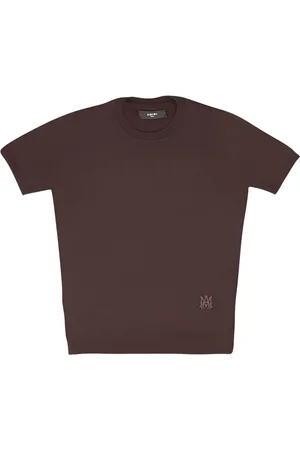 AMIRI Playera con bordado MA