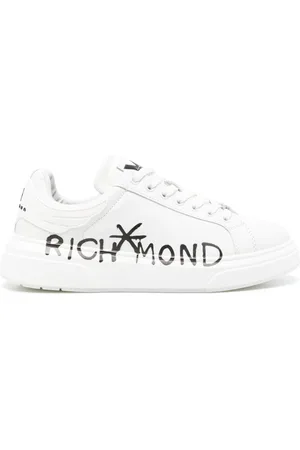 John Richmond Tenis con logo estampado