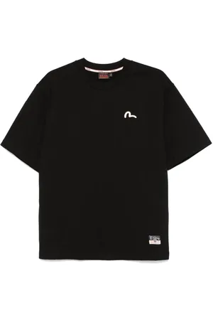 Evisu Playera con gaviota bordada