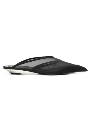 MUGLER Mules Fang con tacón de 40mm