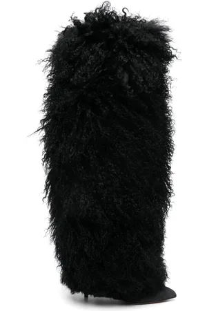 PARIS TEXAS Botas Furry con tacón de 105mm