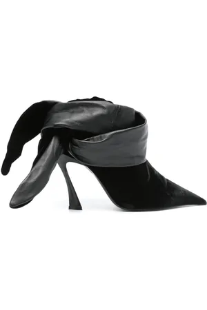 MUGLER Mules Fang con tacón de 95mm