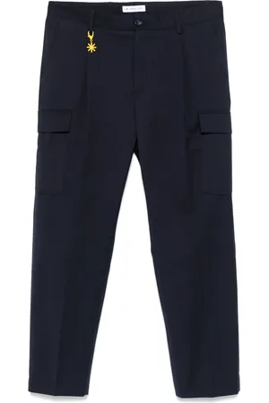 Manuel Ritz Pantalones tapered con pinzas