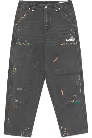 Evisu Pantalones con logo estampado