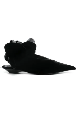 MUGLER Mules con detalle de nudo