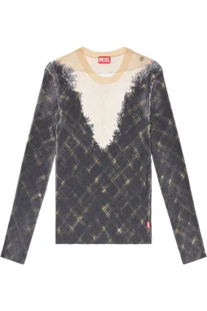 Diesel Sudadera con efecto envejecido
