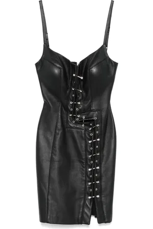 MITILIANE COUTURE Vestido corto con detalle de piercing