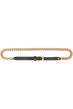 Stella McCartney Cinturón con detalle de cadena