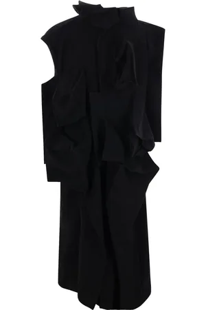 YOHJI YAMAMOTO Abrigo drapeado