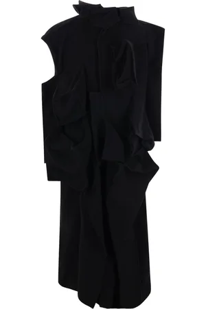 YOHJI YAMAMOTO Abrigo drapeado