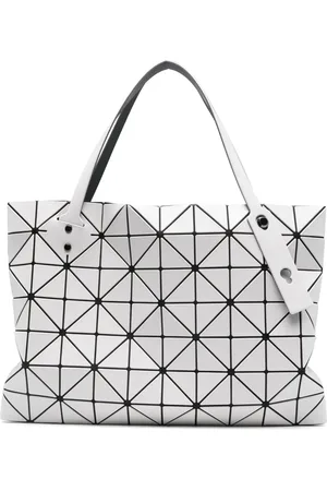 Issey Miyake Tote con panel geométrico