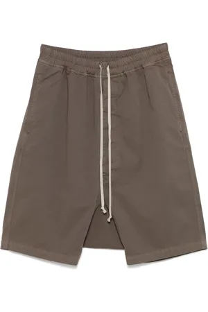 Rick Owens Shorts con cordones en la pretina
