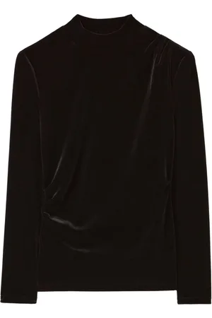 Claudie Pierlot Playera de terciopelo