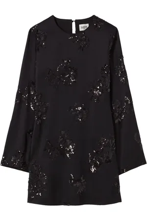 Claudie Pierlot Vestido corto bordado con lentejuelas