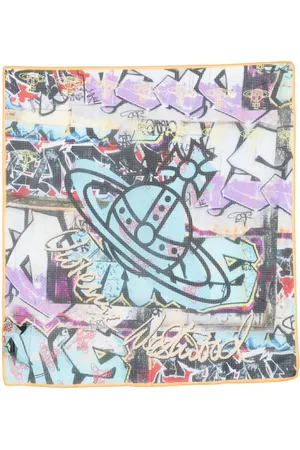 Vivienne Westwood Mascada con estampado de grafiti