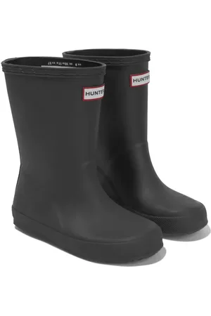 Hunter Botas de lluvia con parche del logo