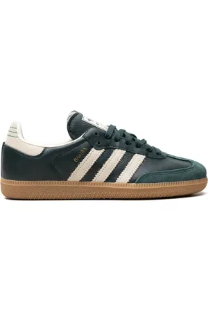 adidas Tenis Samba Shadow Green Cream White Gold Metallic