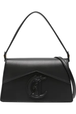 Roberto Cavalli Tote con logo gótico