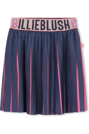 Billieblush Falda plisada con logo
