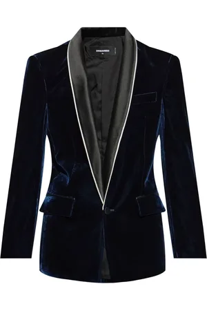 Dsquared2 Blazer de terciopelo con botones